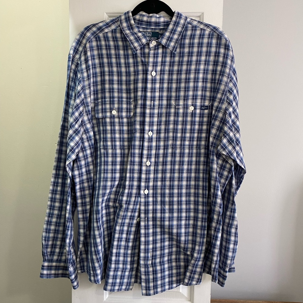 Mens Polo Button Down